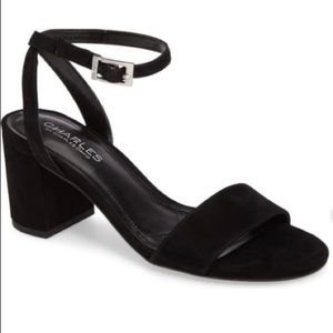 Charles by Charles David size 7 1/2 suede heels